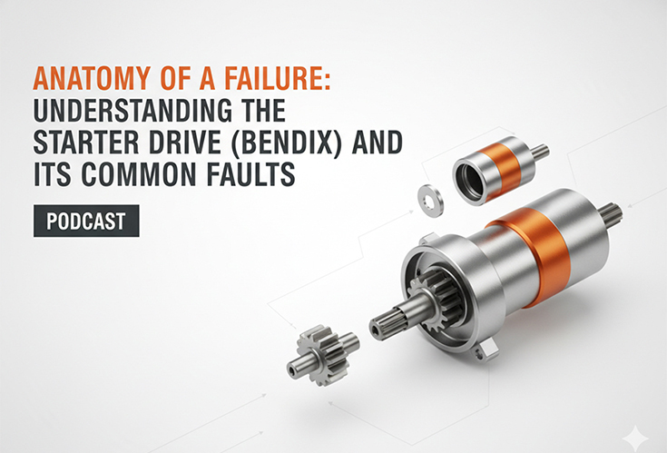 Anatomy of a Failure: Understanding the Starter Drive (Bendix) and Its Common Faults