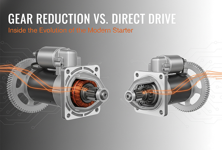 Gear Reduction vs. Direct Drive: Inside the Evolution of the Modern Starter