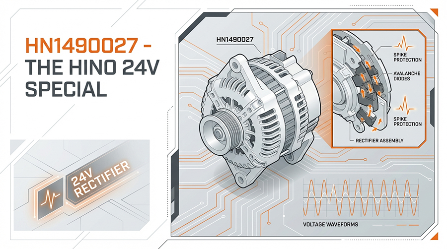 commercial vehicle alternator
